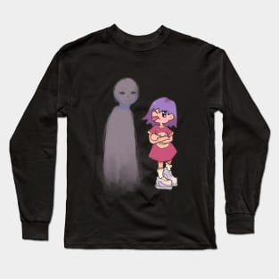 I'm not scared of monsters! Ver. 1 (transparent) Long Sleeve T-Shirt